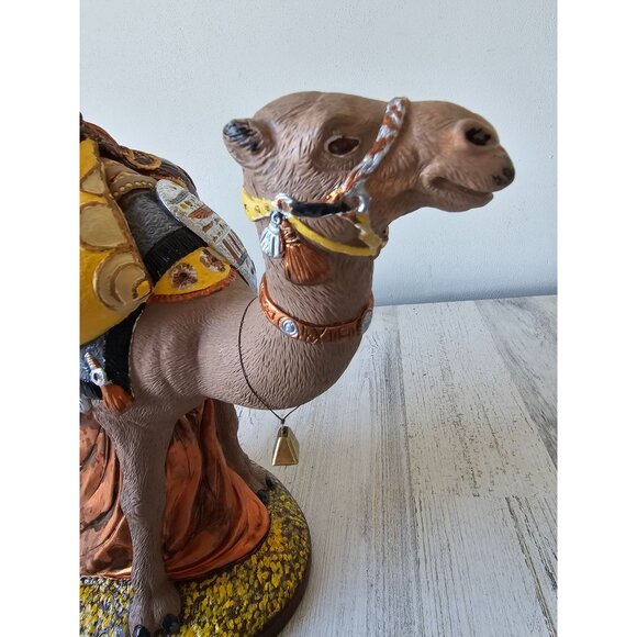 Vintage accents unlimited camel chalkware nativity statue large figurine - Picture 2 of 10